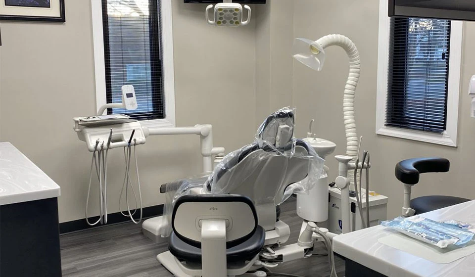 dental exam room at Mountainside dental office Jay Zimmerman Dentistry